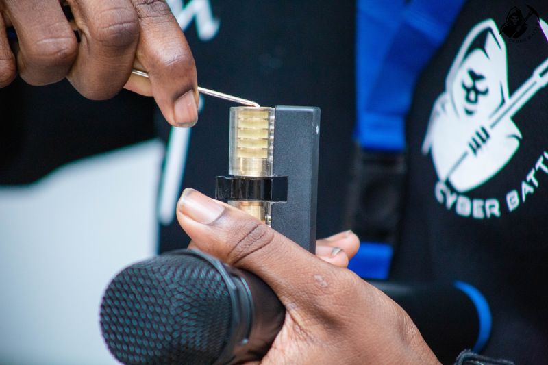 Lockpicking equipment used during IPNET CYBER BATTLE 2026