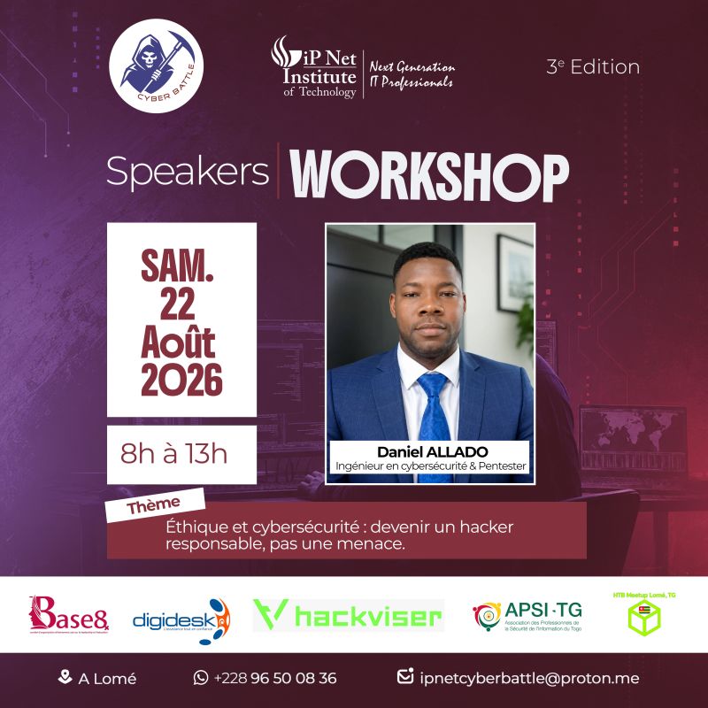 Workshop announcement for Daniel ALLADO